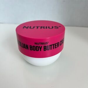 Nutrius Brazilian Body Butter Cream Berry Bliss Body Cream Moisturizer 6oz
